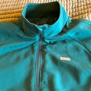 Figs Sydney Scrub Jacket Caribbean Blue size - medium